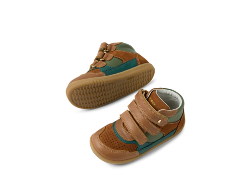 Bobux IW HARLEY CARAMEL DK SEA מידות 22-26