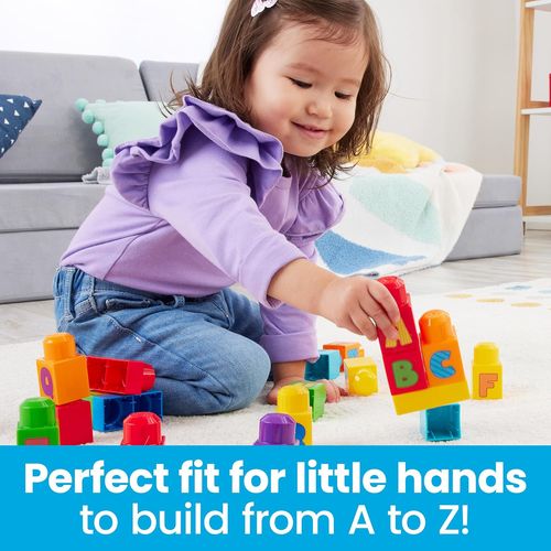 שק 30 לבני הרכבה קלאסיות עם אותיות ה ABC