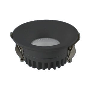 שקוע לד עגול מוגן שחור LEDON TORA 7.5cm CCT 8W COB