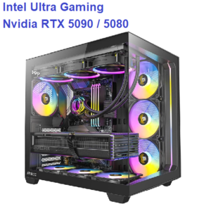 הרכבת מחשב גיימינג מושלם Intel Ultra / NVIDIA GPU Intel CPU