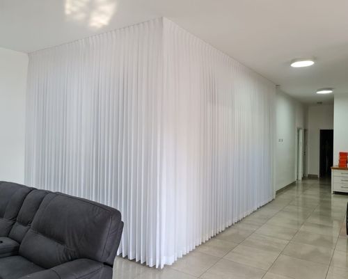 וילון בד בתפירה אישית - קרפ משי יוקרתי