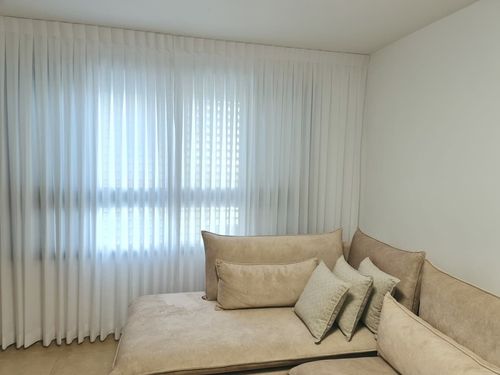 וילון בד בתפירה אישית - קרפ משי יוקרתי