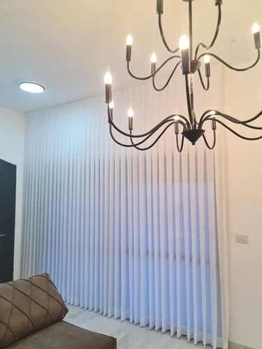 וילון בד בתפירה אישית - קרפ משי יוקרתי