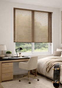 תריס ונציאני אלומיניום 25 מ"מ - חום