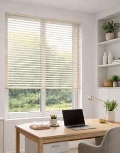 תריס ונציאני אלומיניום 25 מ"מ - קרם