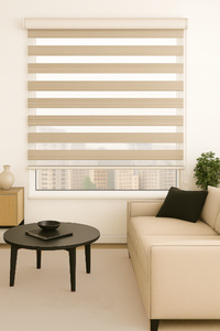 וילון גלילה זברה Decorel פרימיום - אבן