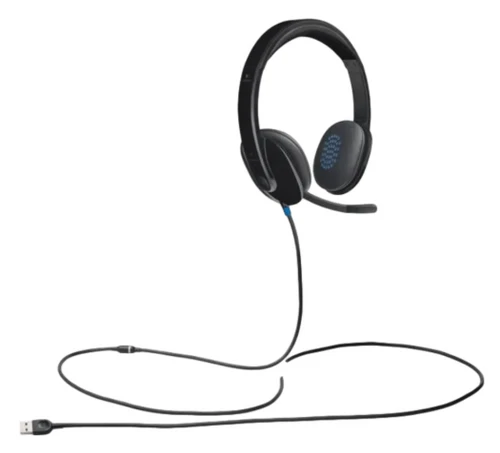 אוזניות ומיקרופון Logitech USB H540