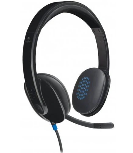 אוזניות ומיקרופון Logitech USB H540