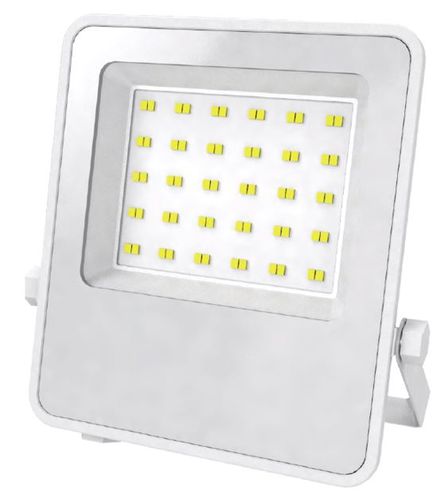 פנס הצפה פרוג'קטור  50W גוף לבן/אור יום  VIVA DL 100LM/W