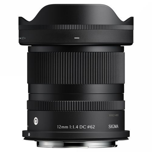 עדשה SIGMA 12mm F1.4 DC DN - C Canon RF רשמי 