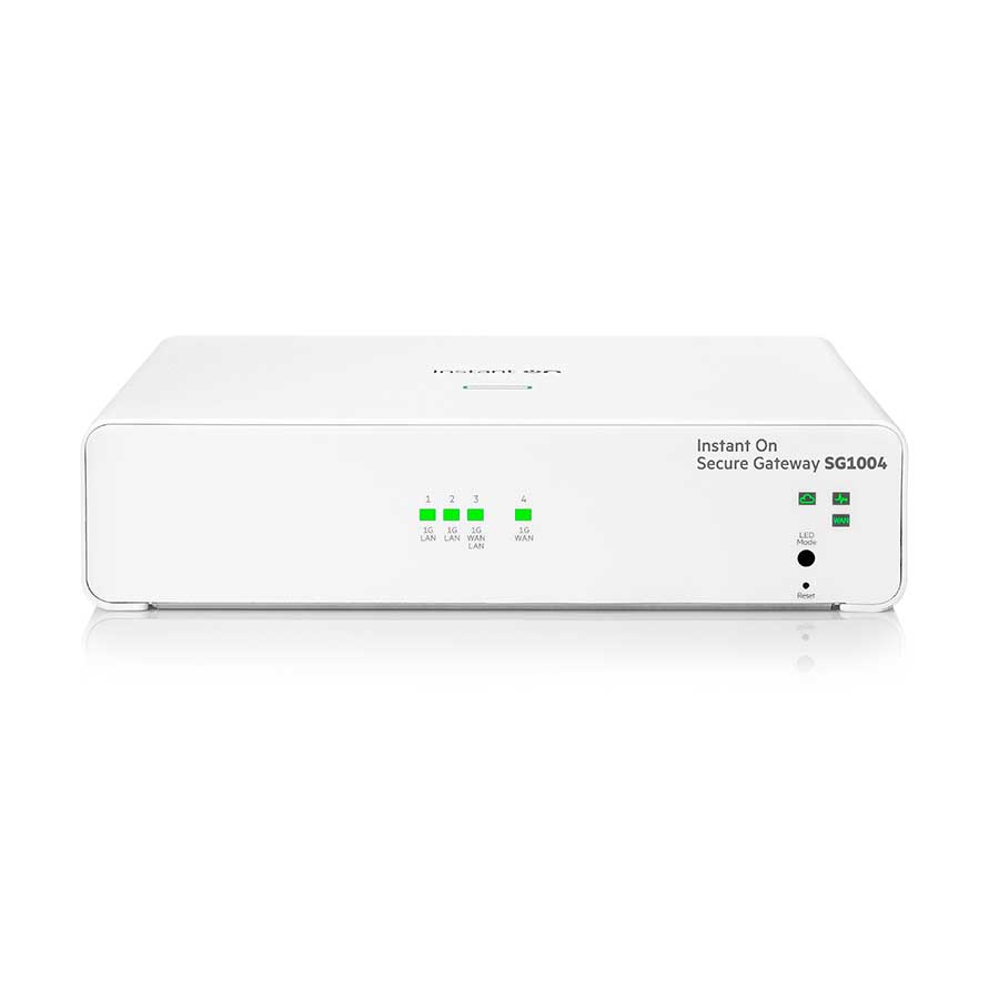 HPE Networking Instant On Secure Gateway 4-port Gigabit SG1004