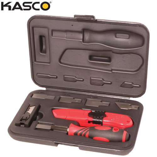 סט 27 סכינים ומגרדות אוניברסלי