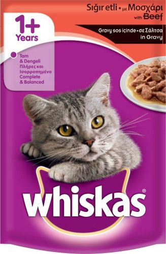 ויסקס פאוץ׳ בטעם הודו 85 גרם - Whiskas