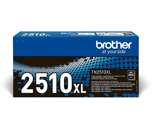 טונר למדפסת Brother ברדר בצבע שחור דגם TN-2510XL