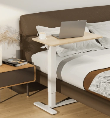 שולחן צד ארגונומי ישיבה עמידה עם גלגלים LUMI FMT02-2