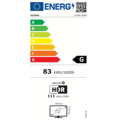 טלוויזיה Xiaomi A Pro 55 L55MB-APME שיאומי
