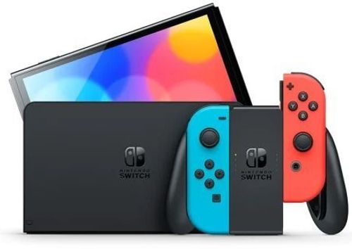 NINTENDO SWITCH OLED RED/BLUE כחול-אדום נינטנדו