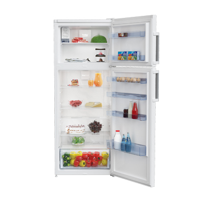 מקרר Beko מקפיא עליון דגם RDNE455K01W