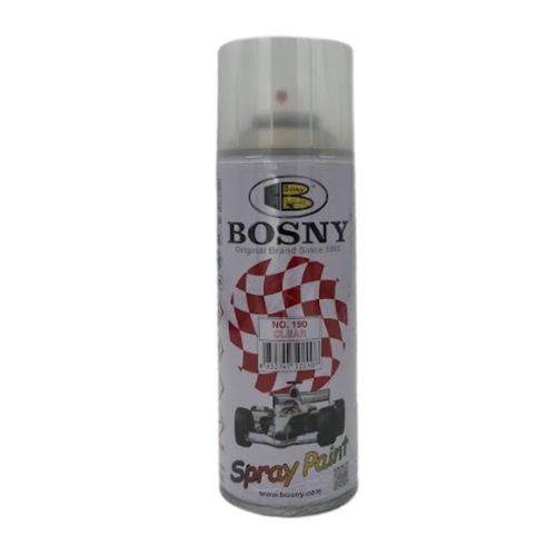 ספריי שקוף מבריק Bosny B100 דגם 190 בנפח 400 מ
