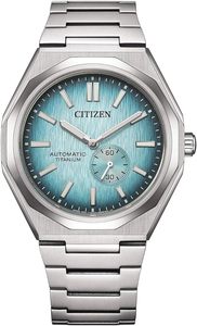 Citizen NK5020-58L Zenshin עשוי טיטניום מנגנון אוטומטי וזכוכית ספיר