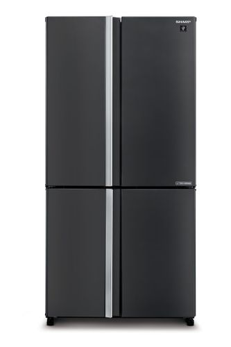 מקרר 4 דלתות 572 ליטר של SHARP inverter דגם SJ-8950 שחור כולל פיקוד שבת מובנה רוחב: 89.2 ס