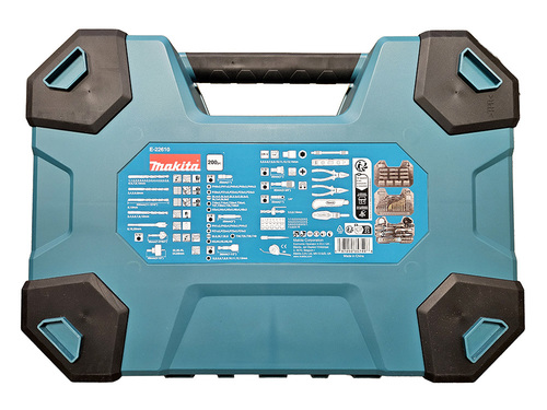  סט מקדחים וביטים HD 200 חלקים  MAKITA E- 22610 
