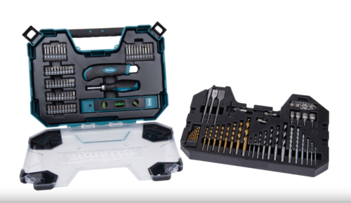 סט מקדחים וביטים HD 104 חלקים MAKITA