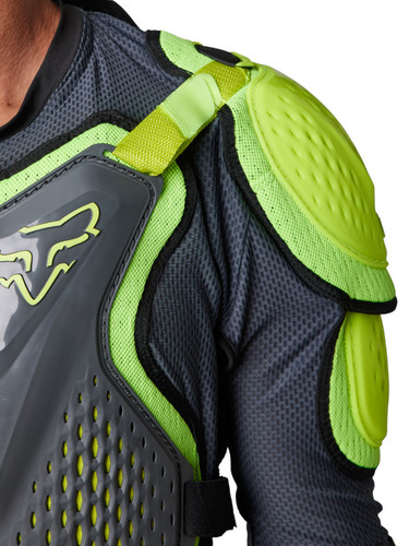מגן גוף (חליפת לחץ) פוקס אפור / צהוב - FOX TITAN SPORT