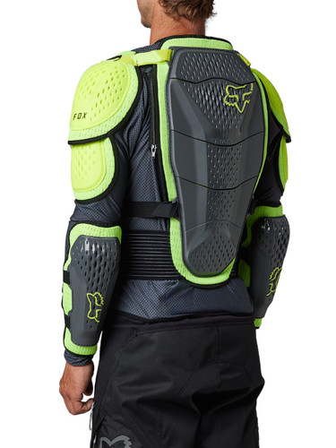 מגן גוף (חליפת לחץ) פוקס אפור / צהוב - FOX TITAN SPORT
