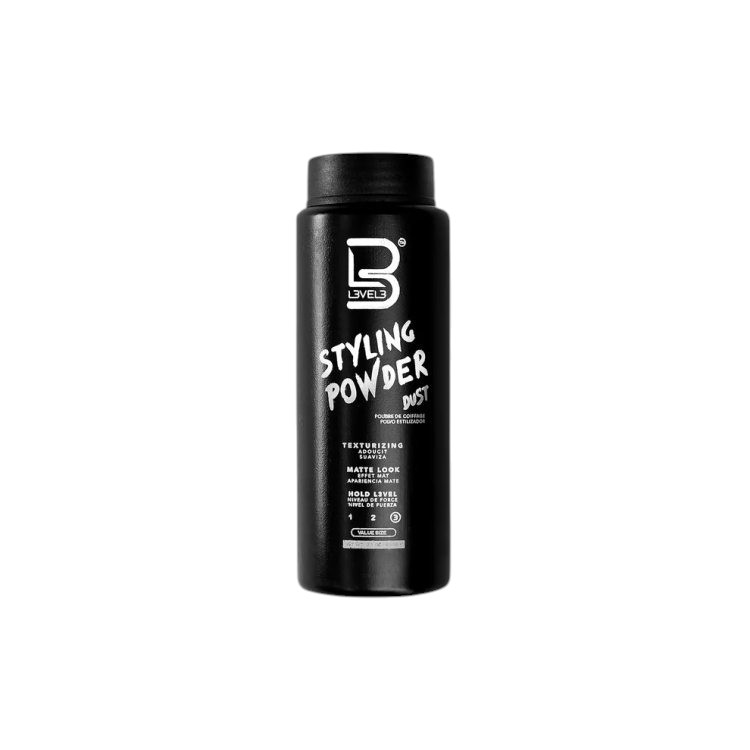 LEVEL3 אבקת נפח |30 גר SUPER STRONG HOLD STYLING POWDER