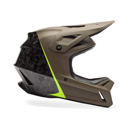 קסדת פול פייס פוקס רמפייג' אר אס חום / שחור - FOX RAMPAGE RS SPLICE V26