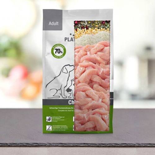 פלטינום מזון יבש לכלבים בוגרים  | PLATINUM Adult Chicken 