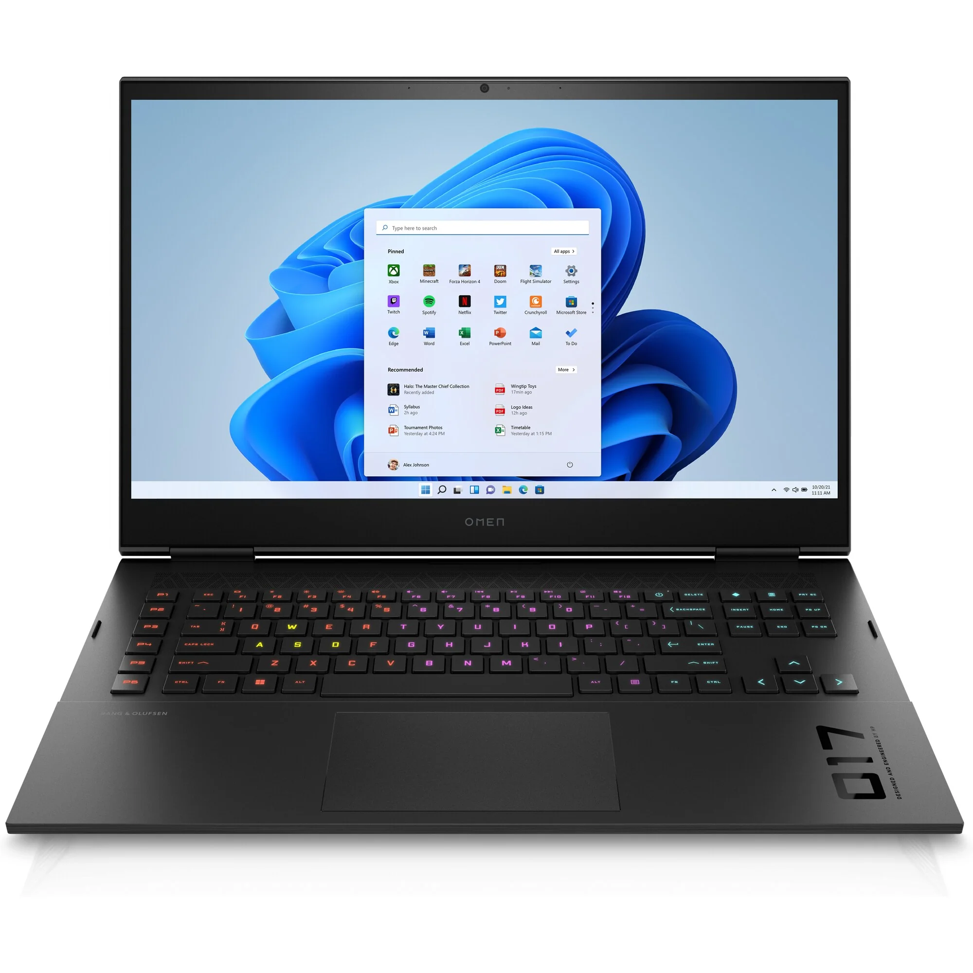 מחשב נייד HP OMEN 17-ck2002nj i7-13700HX/32/RTX4080/2TB/Win11H