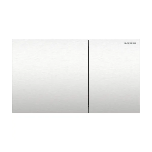לחצן הדחה Stainless Steel לניאגרה סמויה גבריט GEBERIT SIGMA70 115.622.FW.1 | כרום מוברש