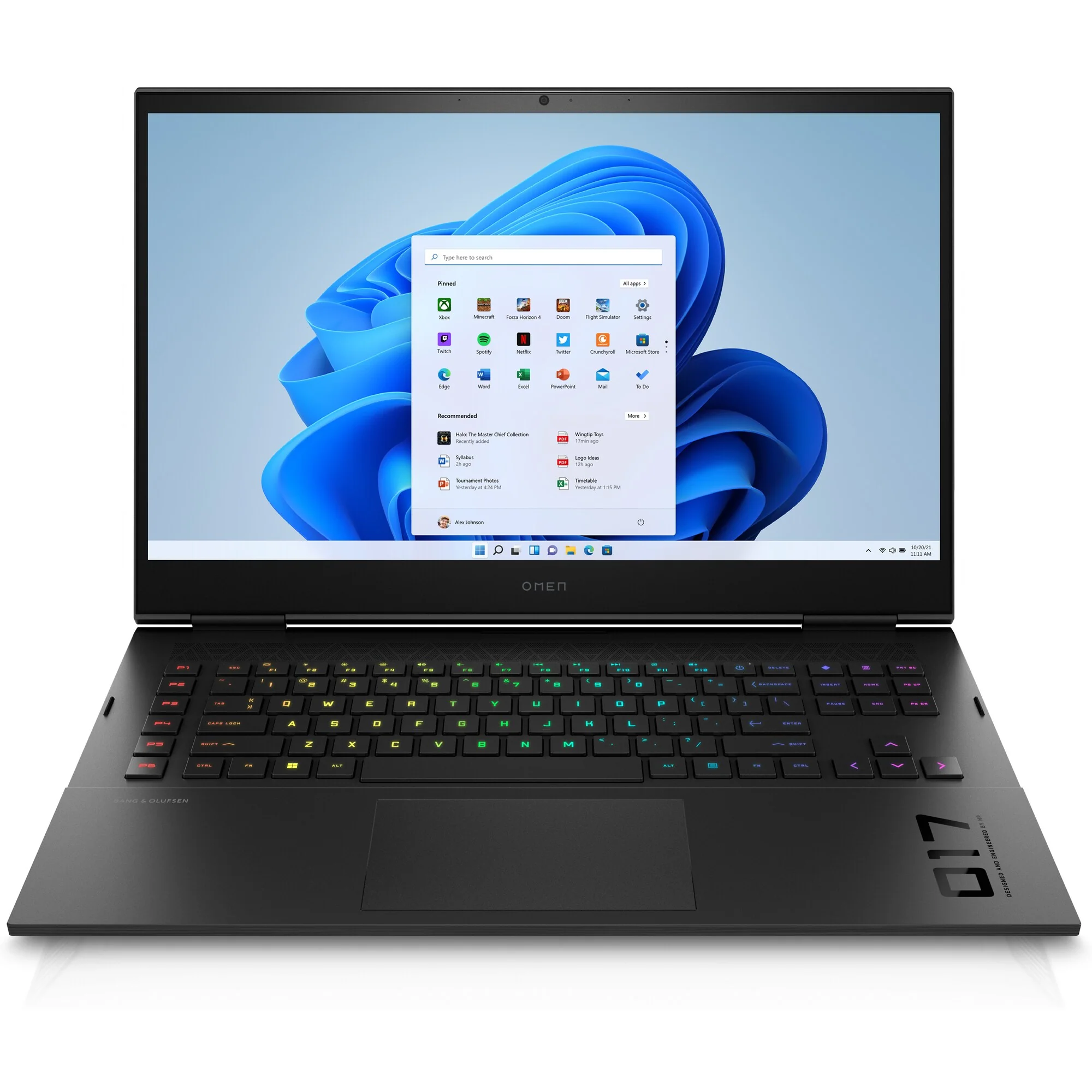 מחשב נייד HP OMEN 17-ck2006nj i9-13900HX/32/RTX4090/2TB/Win11Home