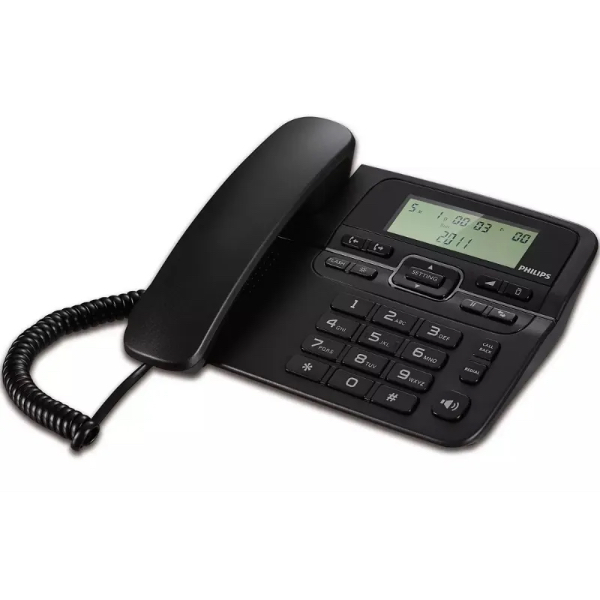 טלפון שולחני M20B PHILIPS - צבע שחור