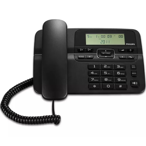 טלפון שולחני M20B PHILIPS - צבע שחור