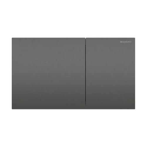 לחצן הדחה Stainless Steel לניאגרה סמויה גבריט GEBERIT SIGMA70 115.622.QD.1 | שחור מוברש