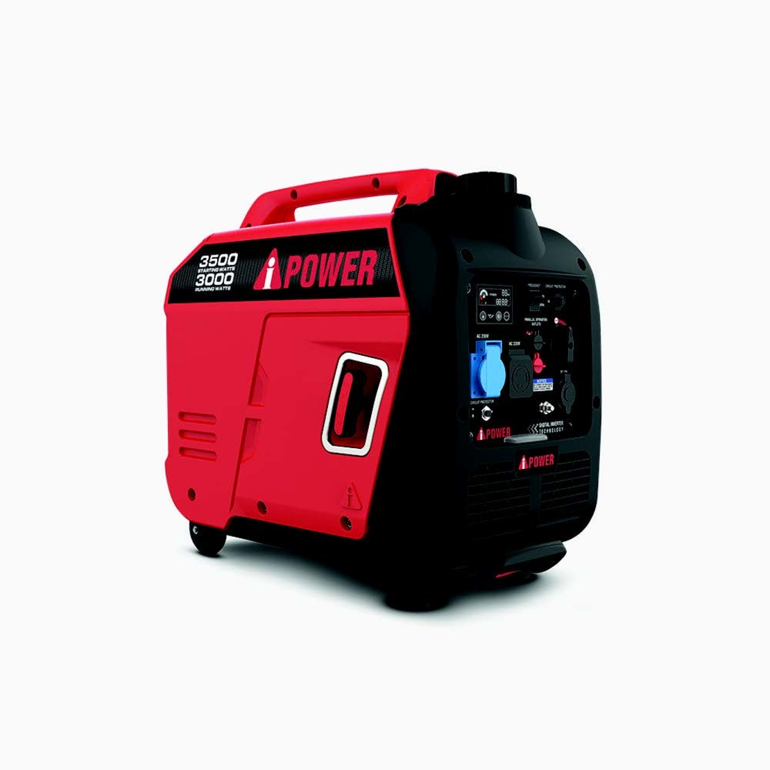 גנרטור בנזין אינוורטר מושתק 3200W כולל סטרטר והפעלה בשלט דגם Aipower A3500EDi
