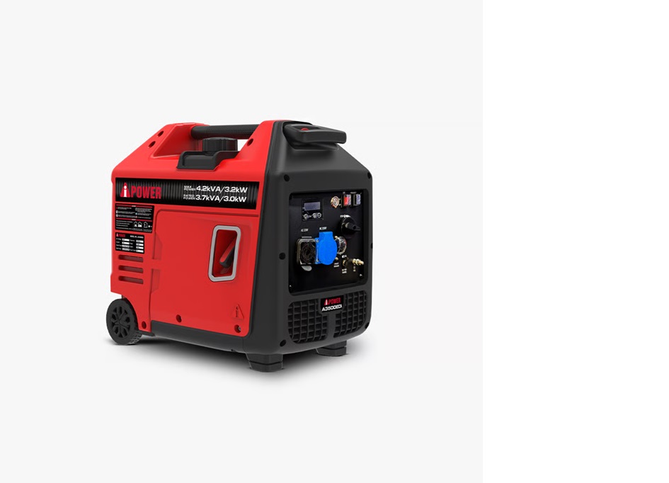 גנרטור בנזין אינוורטר מושתק 3200W כולל סטרטר והפעלה בשלט דגם Aipower A3500EDi
