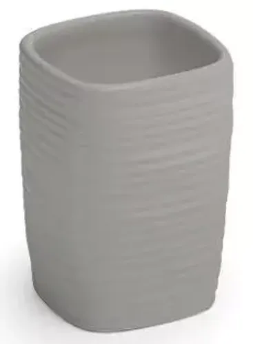 כוס למברשת שיניים KELLY אפור