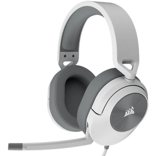 אוזניות גיימינג חוטיות צבע לבן Corsair HS55 Stereo Wired