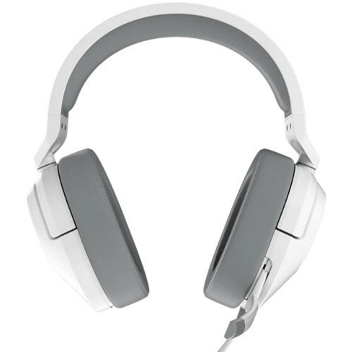 אוזניות גיימינג חוטיות צבע לבן Corsair HS55 Stereo Wired