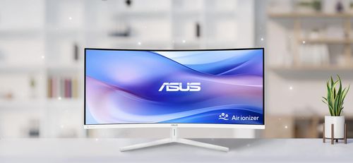 מסך ASUS VU34WCIP-W WT/1MS(MPRT)/EU//DP+HDMI+SPK+USB*4+USB-C