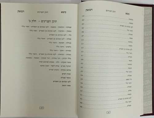 משא דמשק - מנהגים