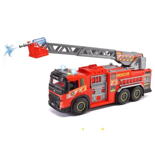 כבאית VOLVO אור וקול משפריצה מים 60 ס''מ - DICKIE TOYS
