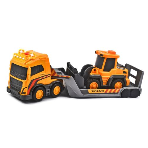 סט משאית וולוו עם מחפר - VOLVO DICKIE TOYS
