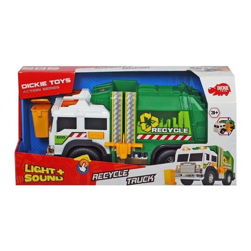 משאית מחזור אשפה 30 ס''מ אורקלי כולל סוללות - DICKIE TOYS