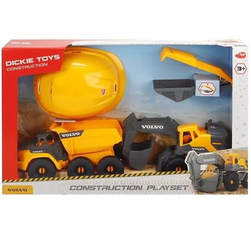 זוג רכבי VOLVO  כולל קסדה ומסננת - Dickie Toys