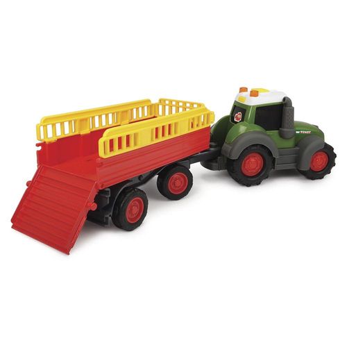 טרקטור ועגלה כולל פרה - DICKIE TOYS